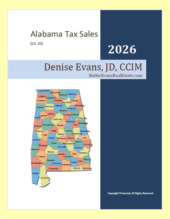 Alabama Tax Sales Book